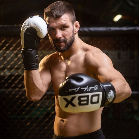 DBX Bushido Γάντια Πυγμαχίας για Αγώνα Μαύρα
