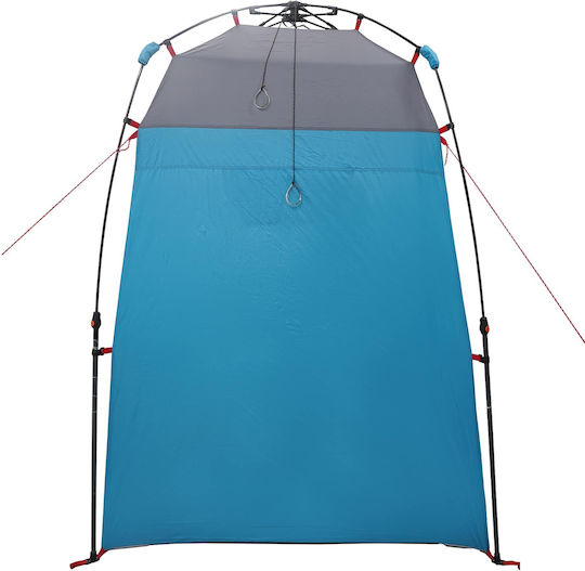 vidaXL Summer Camping Tent Toilet Blue 160x160x227cm
