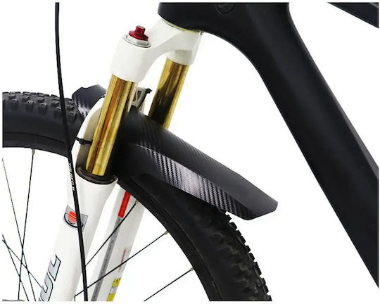 Fahrrad-Schutzbleche & Kotflügel Satz Mtb Vorderseite & Zurück Carbon Look Universell 24"-28"