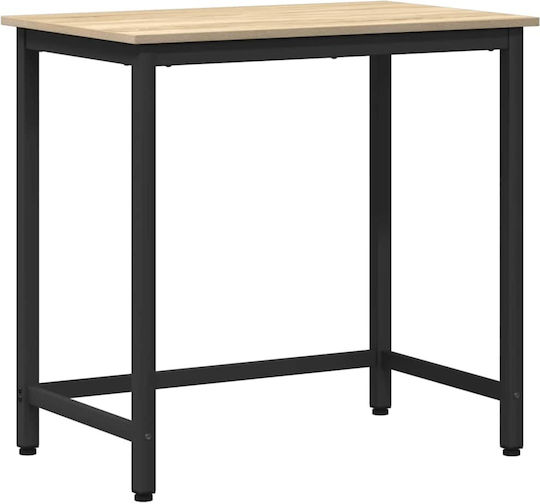 Sonoma Wooden Kitchen Table with Oak Metal Frame Sonoma 100x50x76.5cm