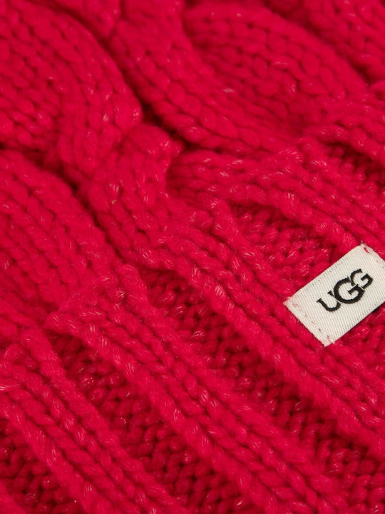 Kinder Mütze Gestrickt Rot