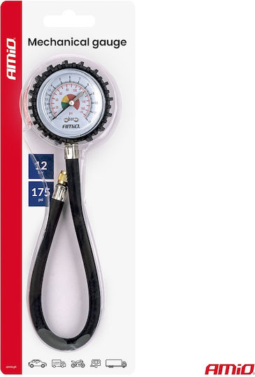 AMiO Analog Tire Pressure Gauge