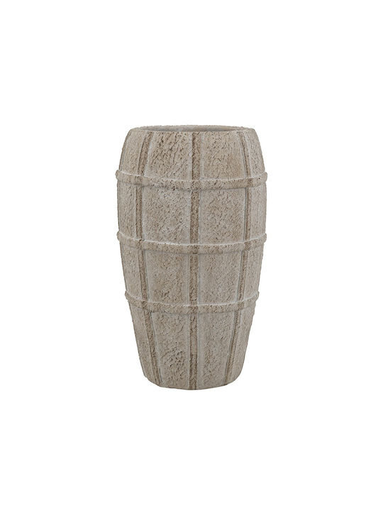 Artekko Διακοσμητικό Βάζο Beton Beige 18x18x30.5cm 1Stück
