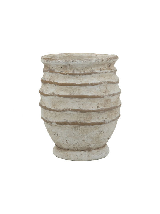 Artekko Vază Decorativă din Beton Bej 18x18x23cm 1buc