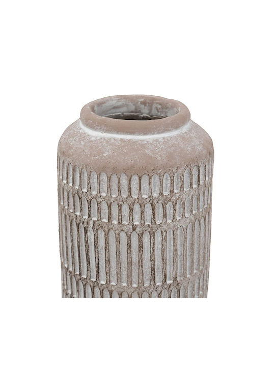 Artekko Vază Decorativă din Beton Bej 14x14x30cm 1buc