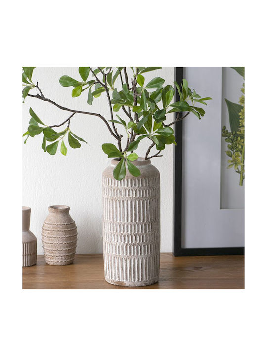 Artekko Vază Decorativă din Beton Bej 14x14x30cm 1buc