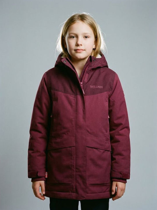 Kinderjacken & Winterjacken Lässig Kapuzen- Rosa