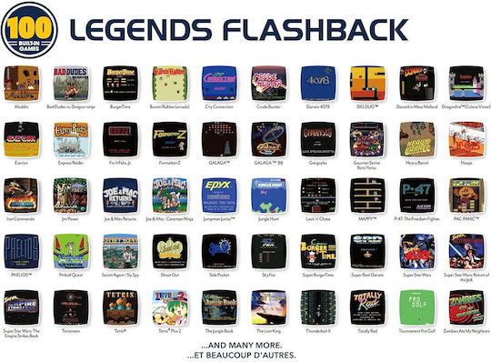AtGames Atari Legends Flashback Gaming Console 100 Built-in Elektronische Spielkonsole für Kinder