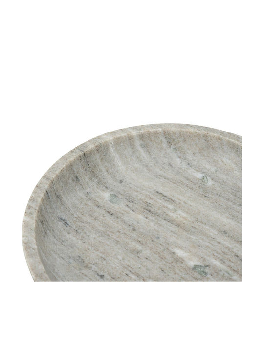 Artekko Διακοσμητικός Δίσκος Μάρμαρο 25x25x15cm