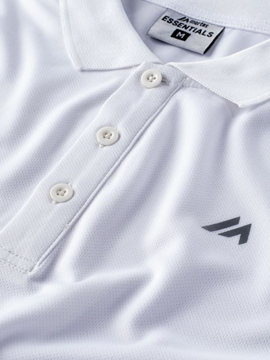 Polo Bluza Tricou Cu Mânecă Scurtă Albă