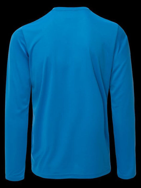 Sportliches Kurzarm T-Shirt Blau