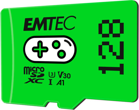 Emtec Gaming microSDXC 128GB U3 V30 A1 UHS-I 100MB/s