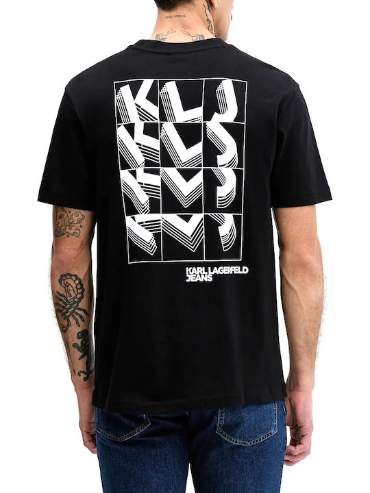Karl Lagerfeld T-shirt Μαύρο
