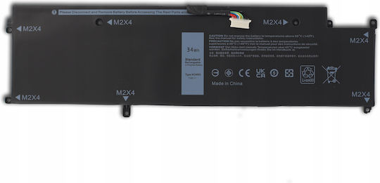 Baterie Xcnr3 Pentru Dell Latitude 7370 E7370 7.6V