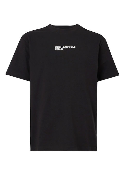 T-shirt Μαύρο