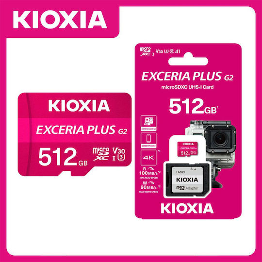 Kioxia SDXC 512GB U3 100MB/s