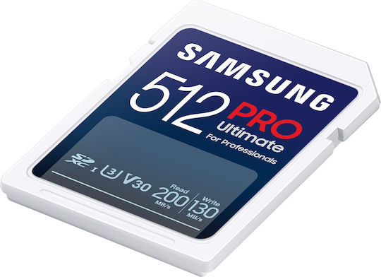 Samsung Pro Ultimate SDXC 512GB U3 V30 UHS-I 200MB/s