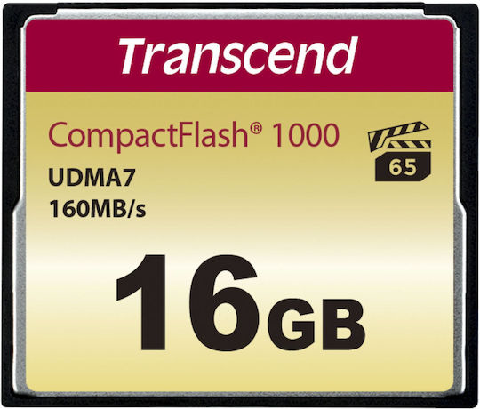 Transcend CompactFlash 16GB 160MB/s