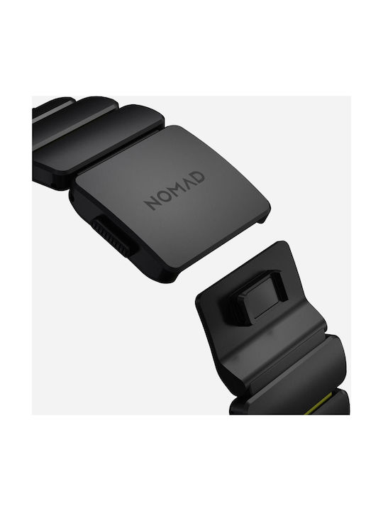 Nomad Stratos Λουράκι Ανοξείδωτο Ατσάλι Black Titanium / Volt (Apple Watch 44/45/46mm/Ultra 49mm)
