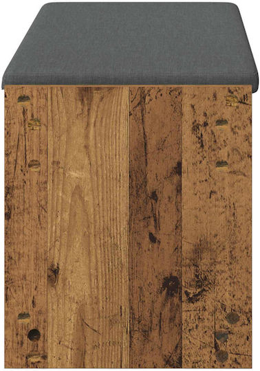 Entry Furniture with Bench Old Wood 103x38x45cm