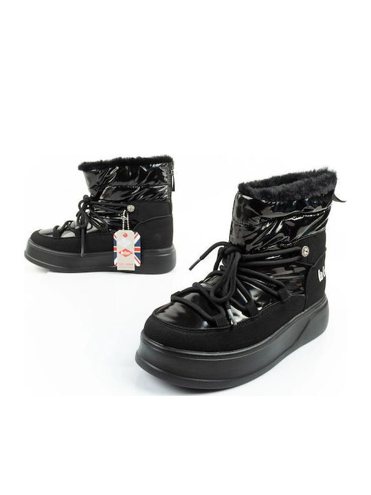 Lee Cooper Damentliche Wanderschuhe Schwarz