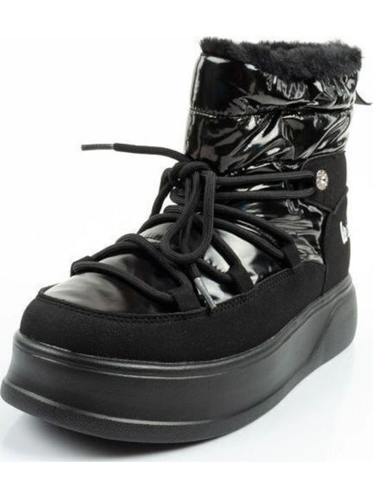 Lee Cooper Damentliche Wanderschuhe Schwarz