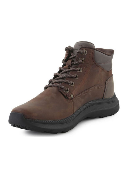 Skechers Slipins Pollard Waylon Мъжки Планински Обувки Кафяви