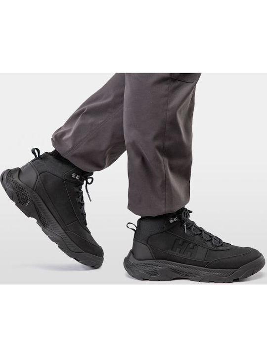 Helly Hansen Buckhorn Ανδρικά Ορειβατικά Μποτάκια Αδιάβροχα Μαύρα