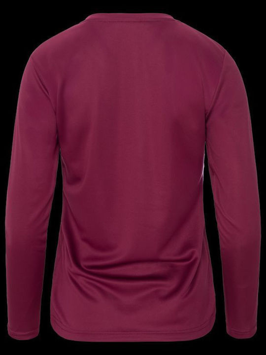 Women's Long Sleeve Purple Blouse