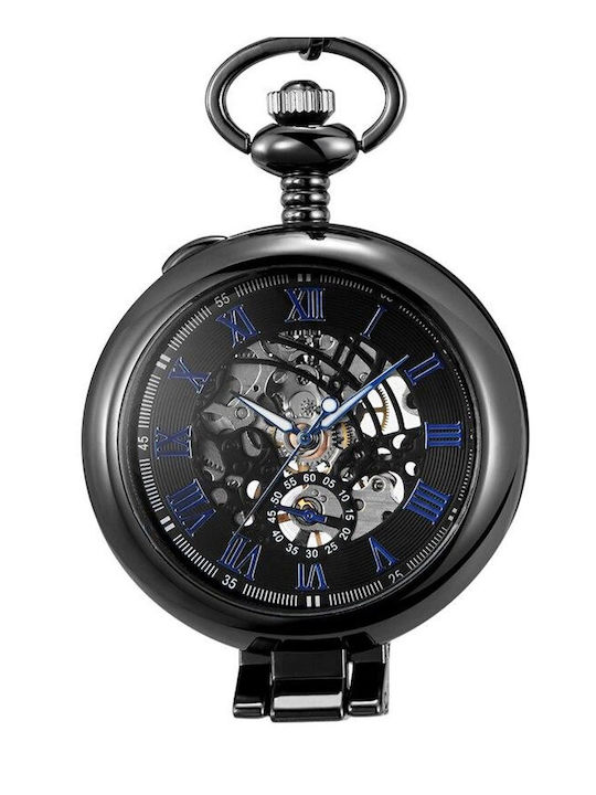Gorben Men's Watch 18mm Pocket Battery Black