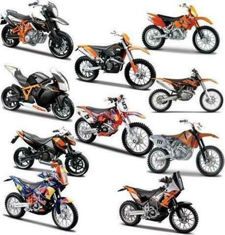 Bburago 450 Rally Dakar Rally Κλίμακας Μοτοσυκλέτα 1:18
