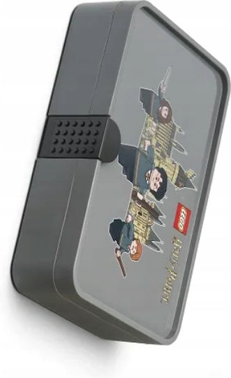 LEGO Kinder Aufbewahrungsbox aus Kunststoff Harry Potter Gray 26.7x17.8x6.6cm 1Stück