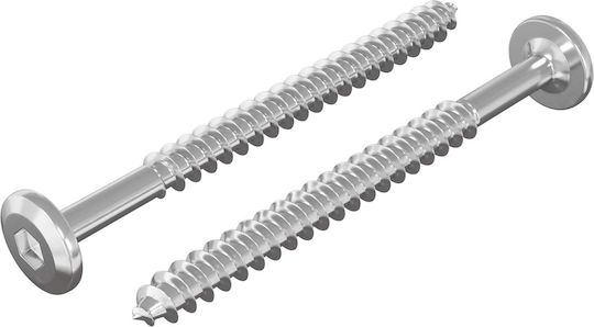 vidaXL Wood Bolts Hexagon with Length 6mm 2pcs