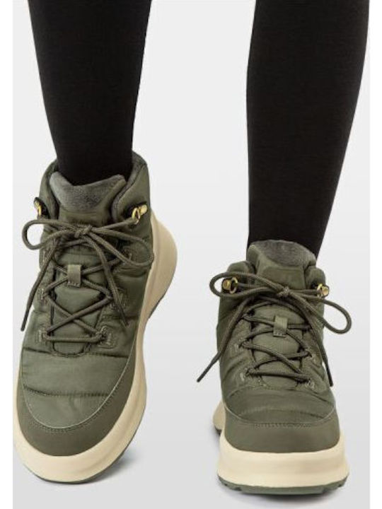 Damenstiefel Grün