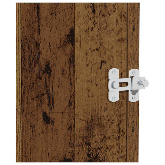 Metal Door Lock 423 Pcs Silver 70 x 8 mm Steel 864754 Silver