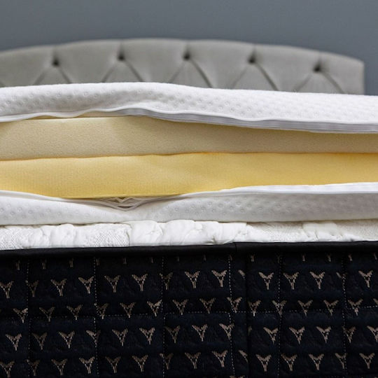 Como felt & wadding producers Matratzentopper Doppel Schaumstoff 140x190cm