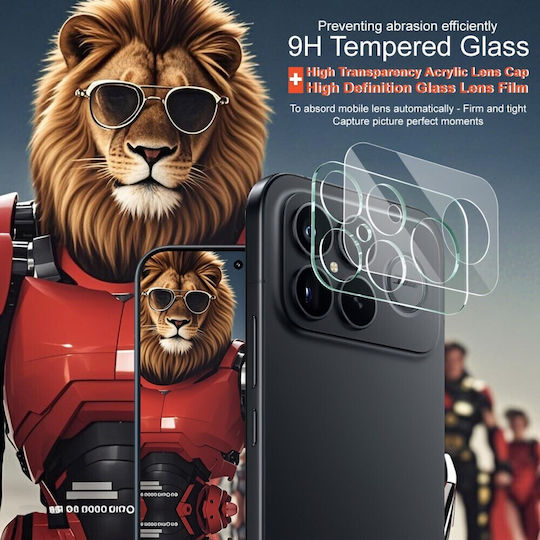 Imak Προστασία Κάμερας Tempered Glass Διάφανο για το Xiaomi Poco F8 Ultra 5G