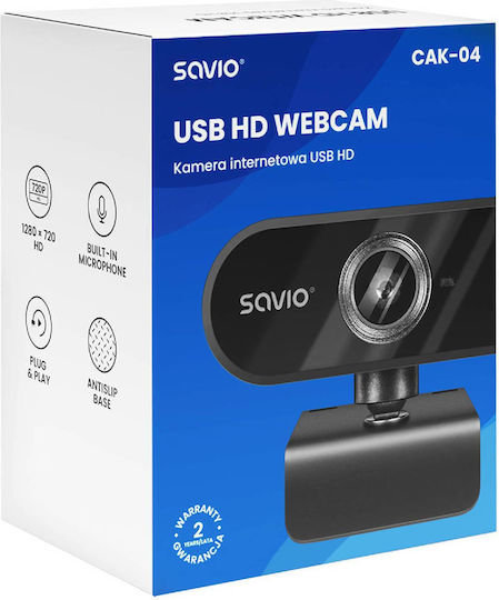 Savio CAK-04 Web Camera HD 720p