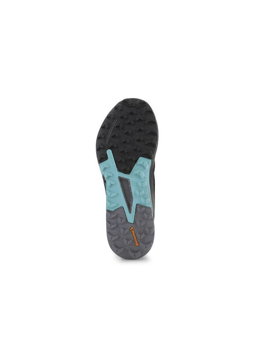 Terrex Agravic Flow 2.0 GTX Sport Shoes Trail Running Waterproof with Gore-Tex Membrane Core Black / Grey Six / Mint Ton