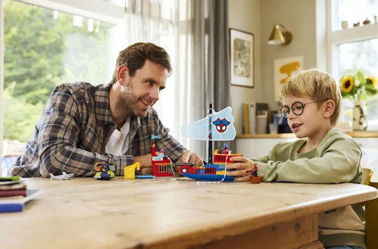 LEGO Corabie Piraților Spider-Man Team Spidey pentru 4+ Ani 201 Bucăți