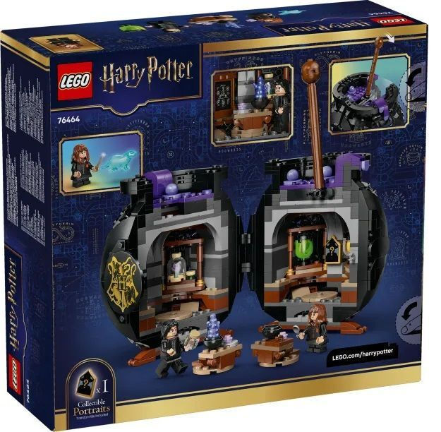 Harry② LEGO Harry Potter Cauldron Secret Potions Classroom Pentru 10+ Ani