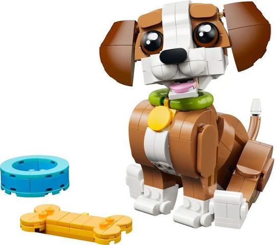 LEGO Creator 3-in-1 Cute Animals Playful Puppy Dog for 8+ Years 336 Pieces