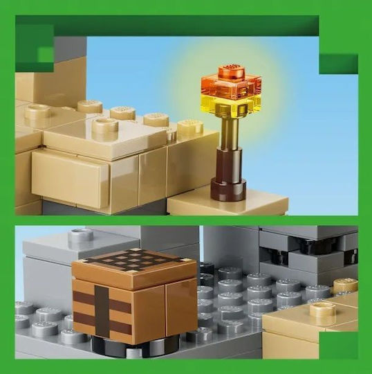LEGO Minecraft Zombie Dungeon for Ages 8+ 284 Pieces