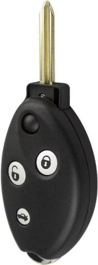 Husă Cheie Auto Compatibilă Citroen C2 C3 C4 C5 C6 C8 Xsara Berlingo Sega Picasso 3 Butoane Lamă Sx9 Neșlefuită