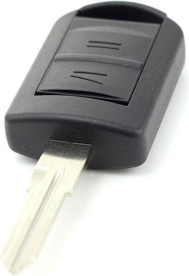 Car Key Case 2 Buttons Left Blade Opel – Compatible Astra Corsa Zafira