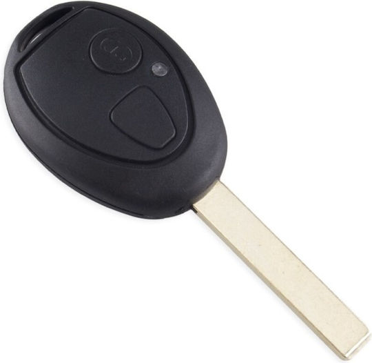 Husă Pentru Chei Auto Compatibilă Land Rover Discovery Rover 75 Mini Cooper Bmw Z3 Z4 X3 X5 E46 E39 2 Butoane Hu92