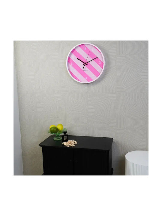 Housevitamin Wall Clock Pink
