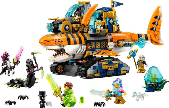 LEGO DREAMZzz Tiger Shark Tank за 9+ Години 1548 Бройки