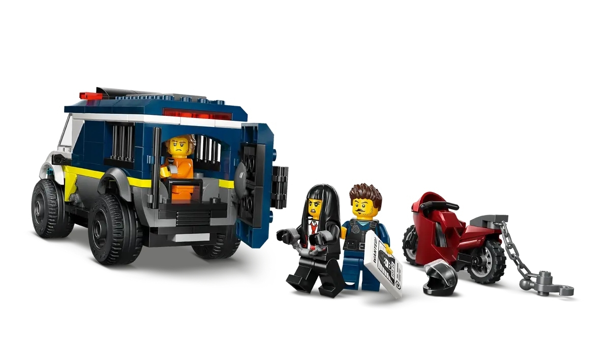 LEGO City Police Prisoner Transport Van για 6+ Ετών 198τμχ