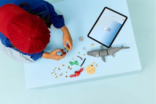 LEGO Creator 3-in-1 Свирепа Акула с Сандък Съкровище за 8+ Години 379 Бройки